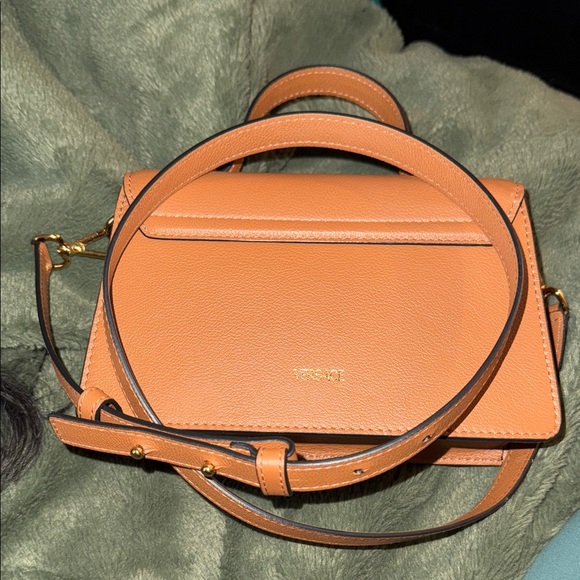 Versace Tan Crossbody Bag with Medusa Emblem - Picture 14 of 14